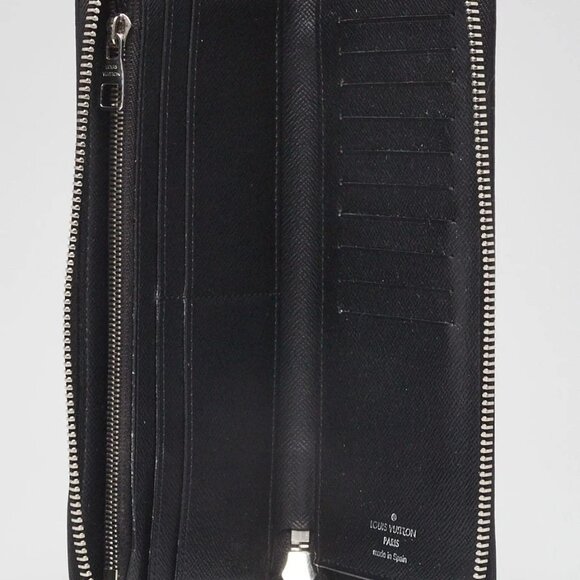 Louis Vuitton Black Epi Leather Vertical Zippy Wallet - Picture 8 of 10